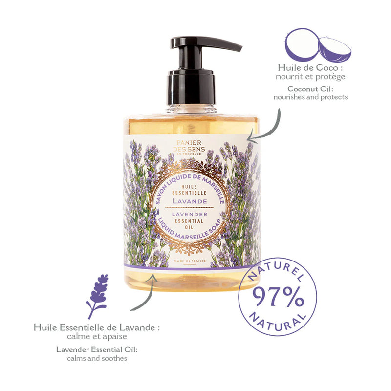 Marseille liquid soap - Lavender