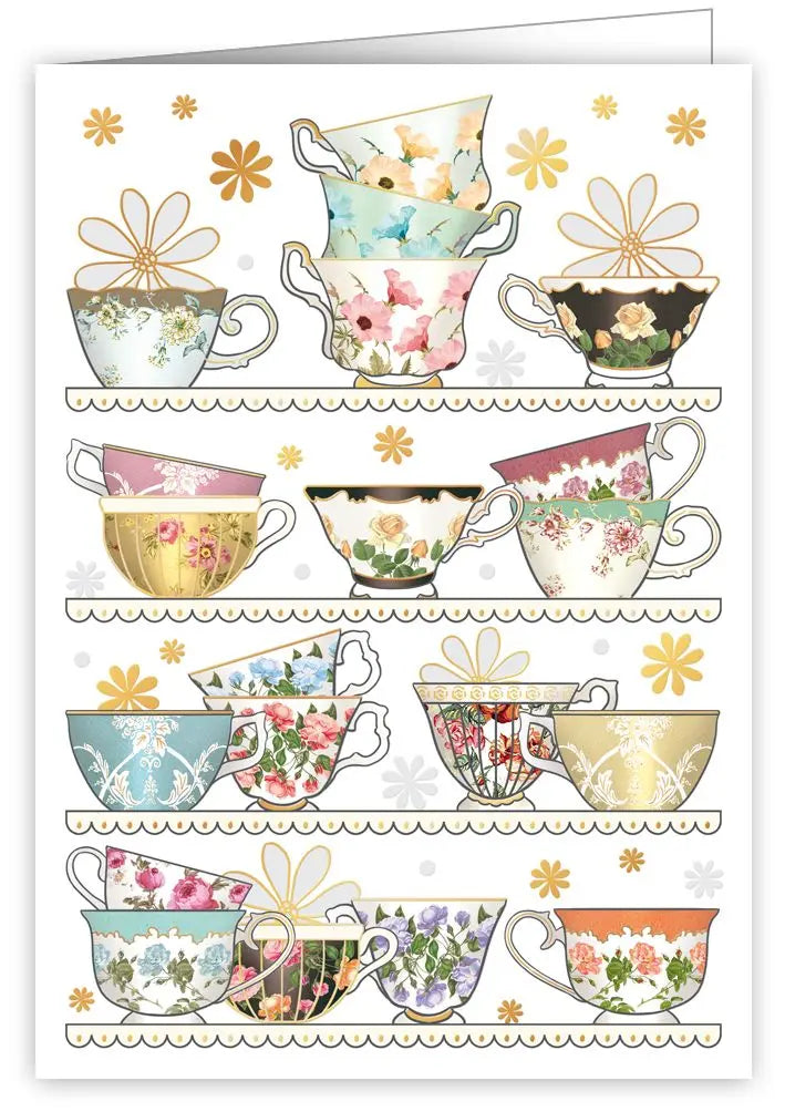 Teacups Card