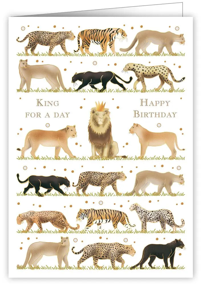 King for a day Card