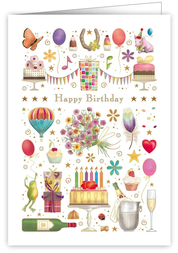 Fun Themed Birthday Card