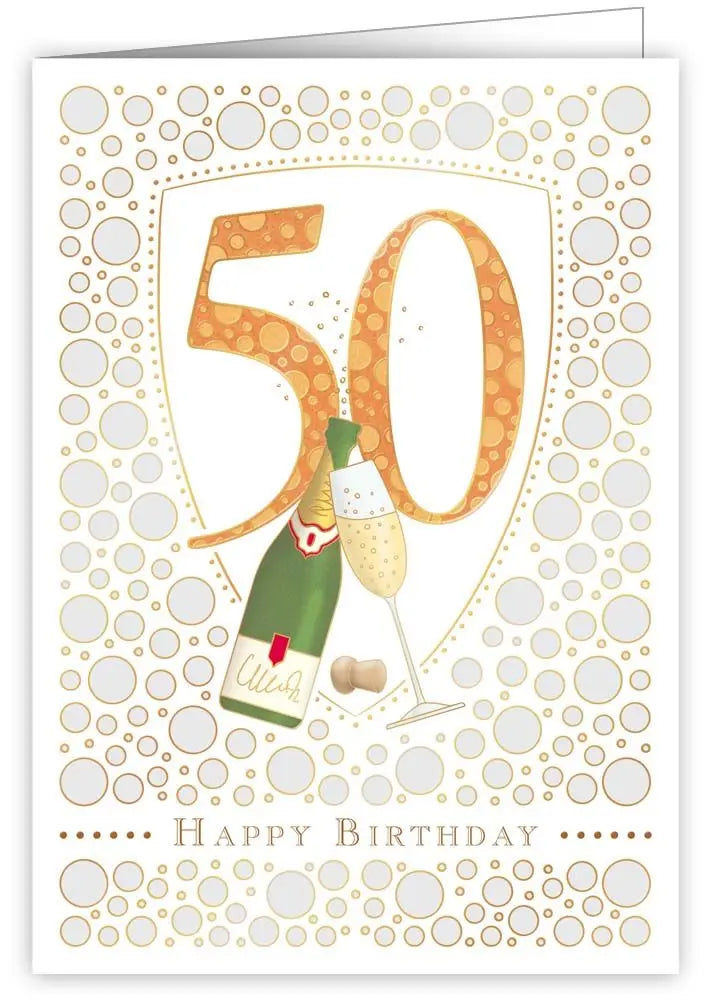 50 Birthday Card