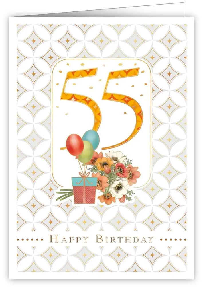 55 Birthday Card