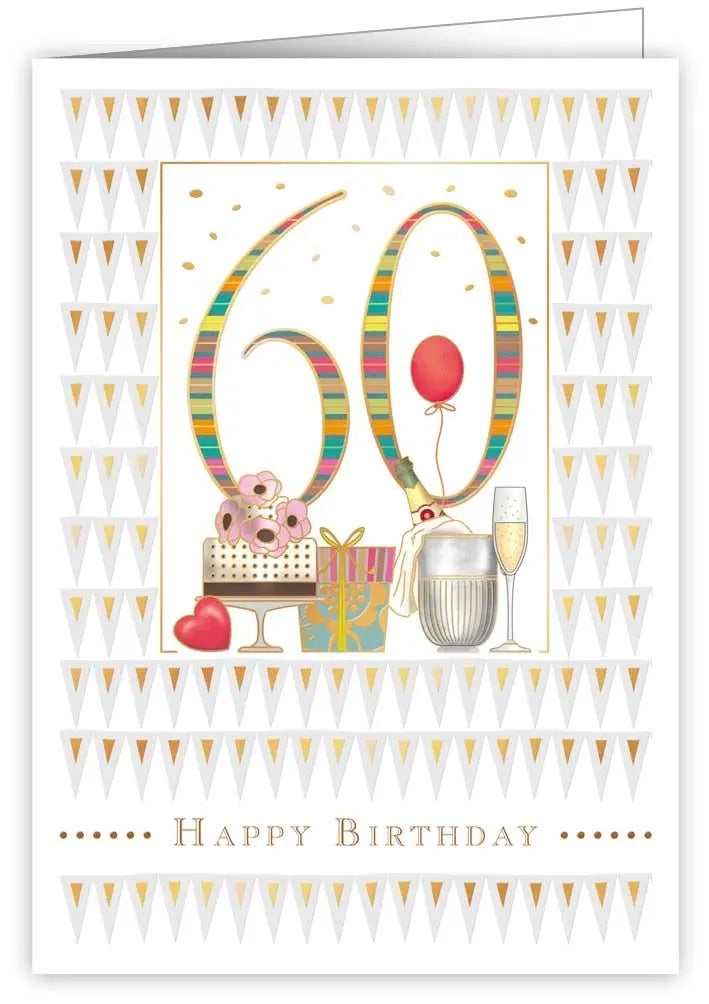 60 Birthday Card