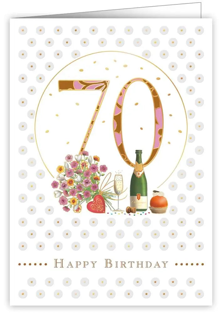 70 Birthday Card