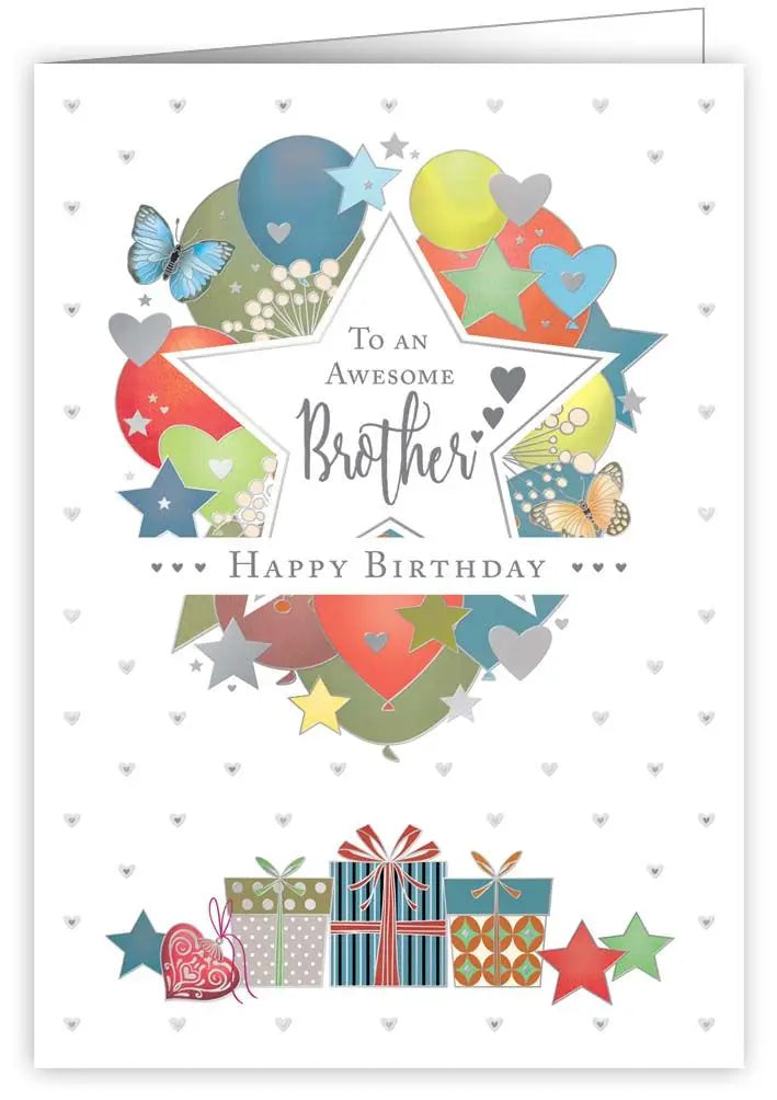 Brother Birthday Card