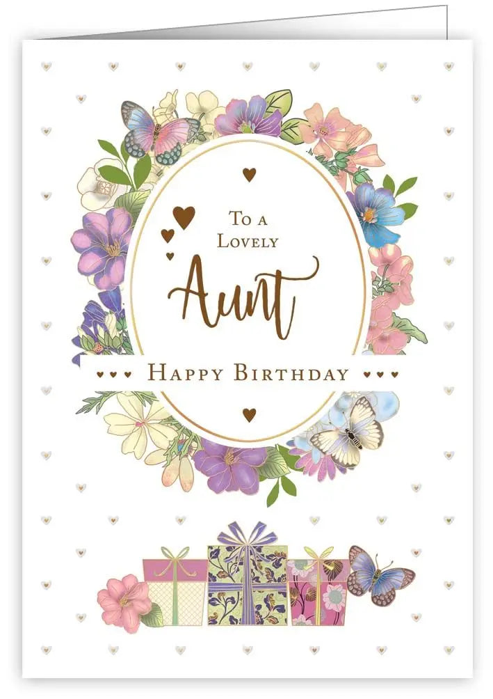 Aunt Birthday Card