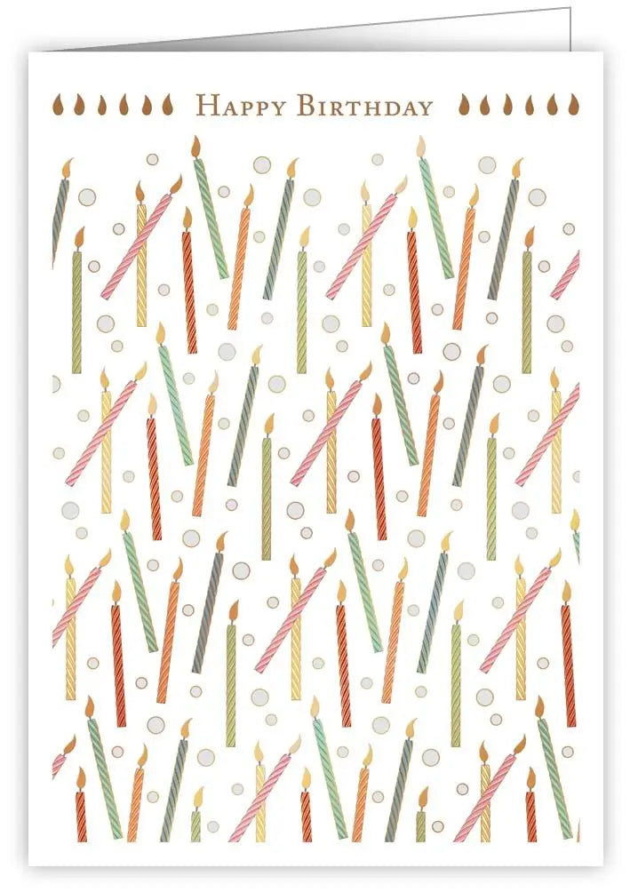 Happy birthday - Candles Card