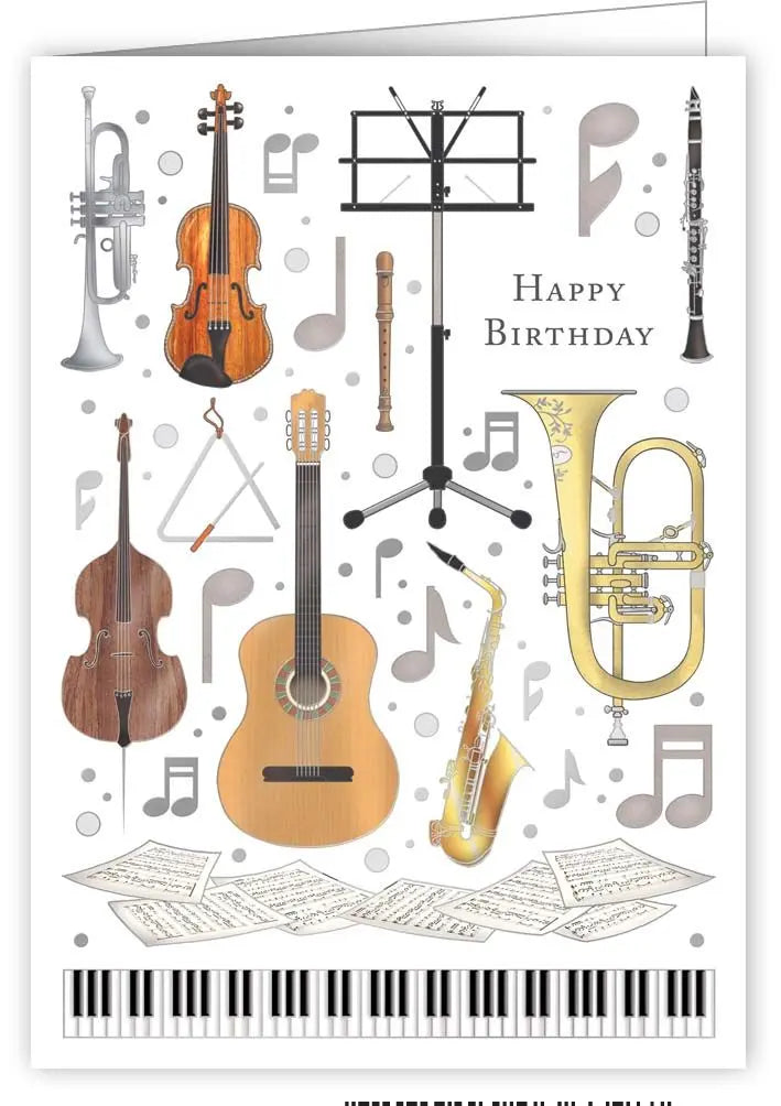 Musical Instruments Card