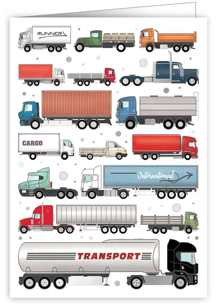 Trucks Card