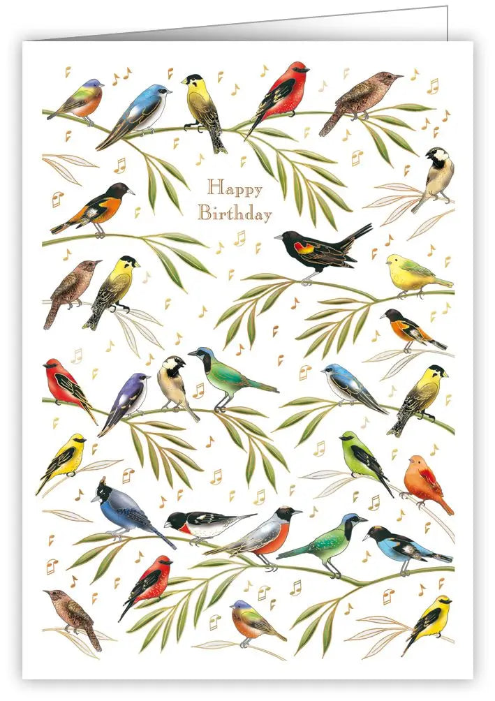 Birds Birthday Card