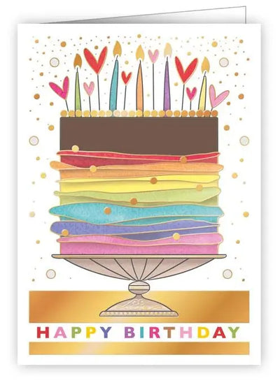 Birthday Cake Enclosure Card