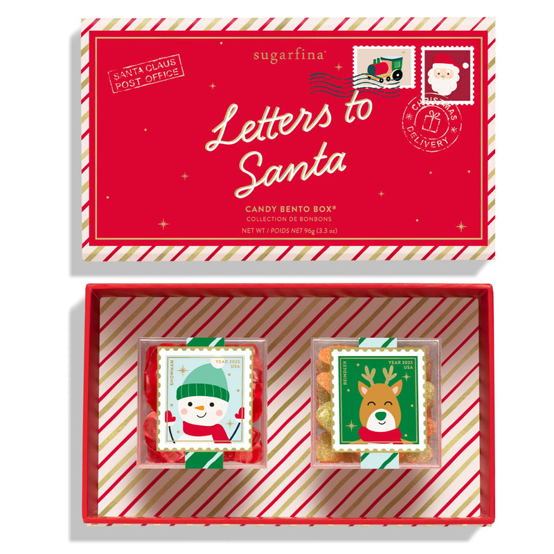 Sugarfina Letters To Santa 2pc Bento Box