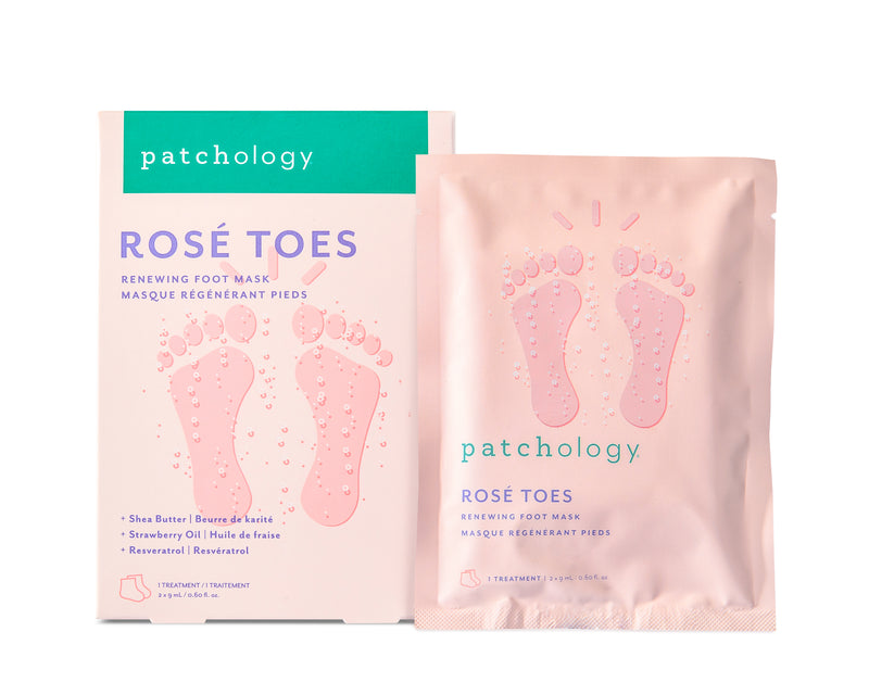 Rosé Toes - Renewing Foot Mask