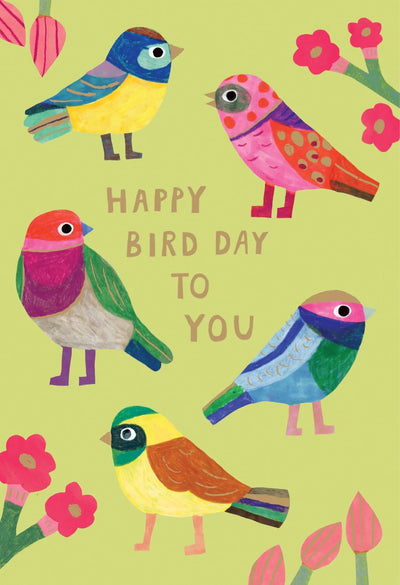 Happy Bird day to you Card