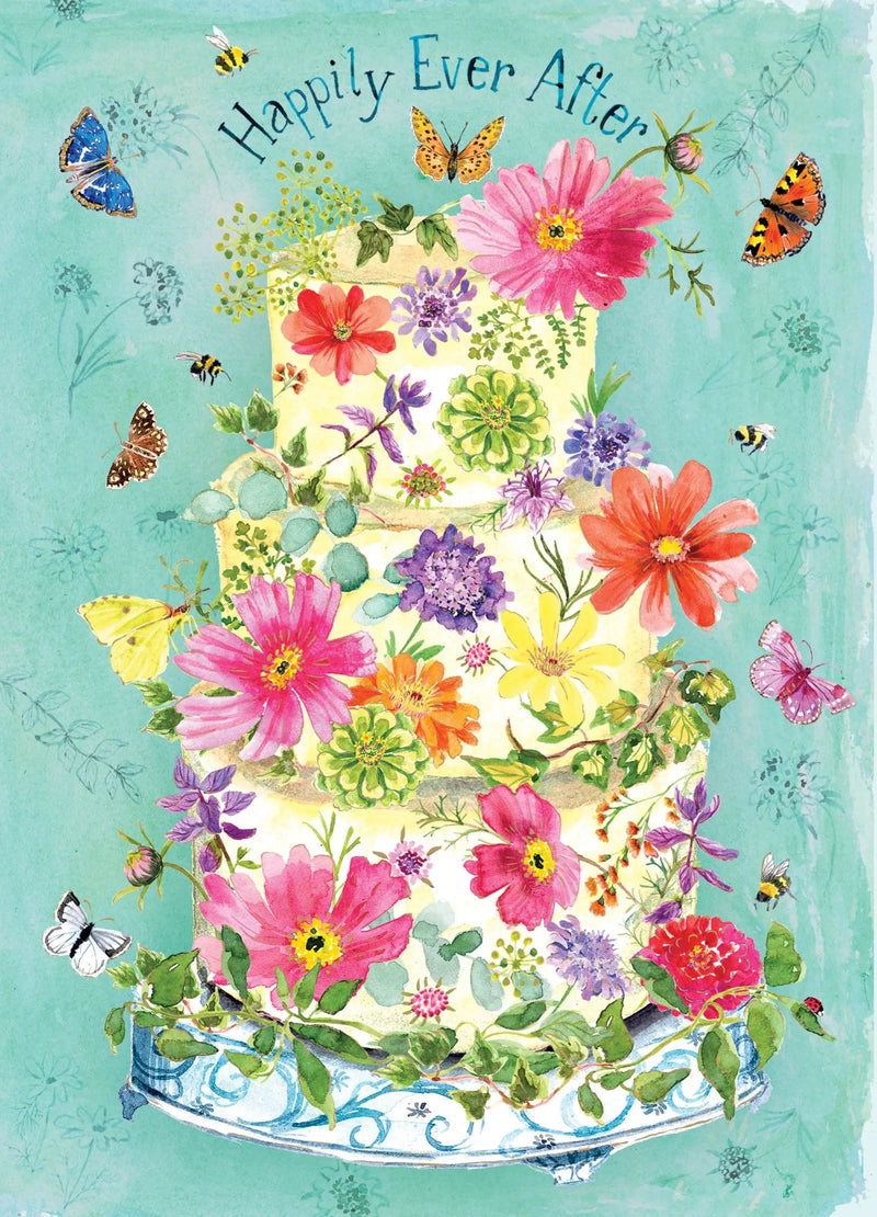 Happily ever after Cake Card