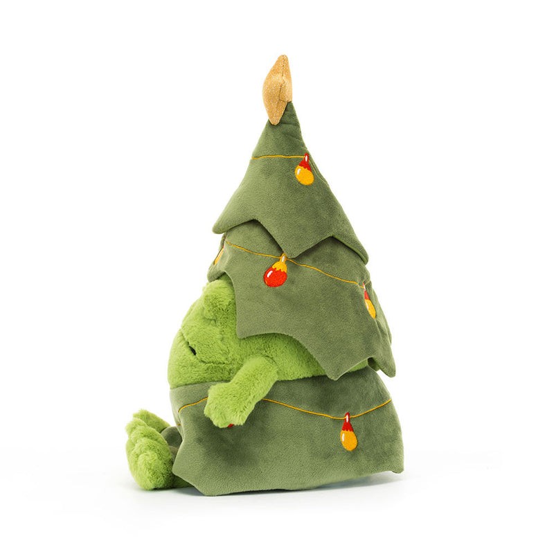 Christmas Tree Ricky Rain Frog-Jellycat LIMIT OF 1 PER CUSTOMER