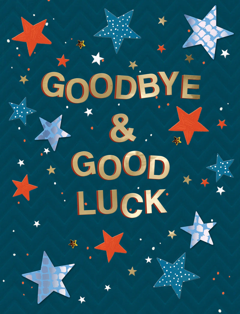 Goodbye and Goodluck Card