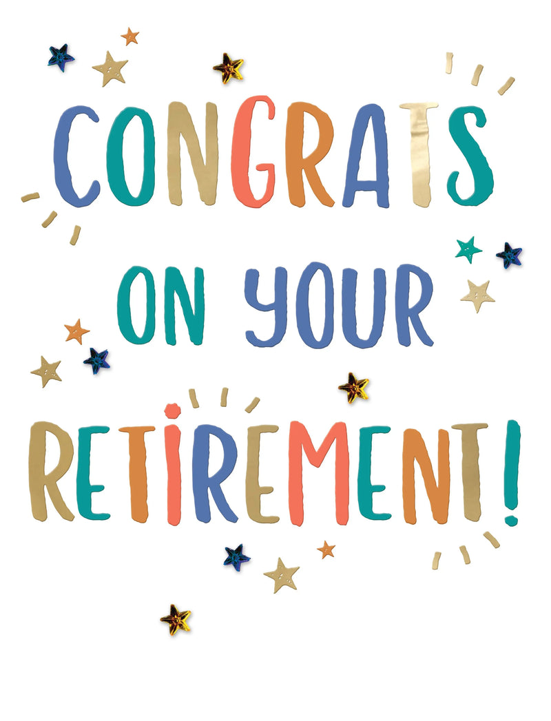 Congrats on your retirement! Card