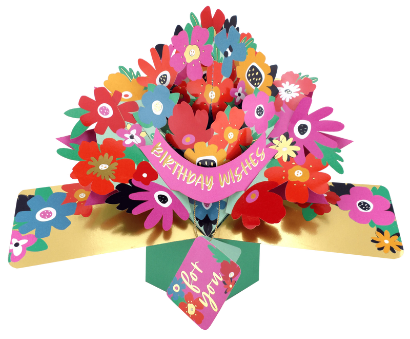 Birthday Wishes Pop Up Card