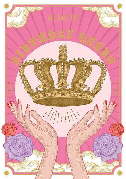 Birthday Queen Card