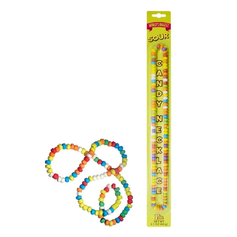 World’s Biggest Sour Candy Necklace