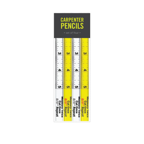 Cut Once - Set of 4 Carpenter Pencils