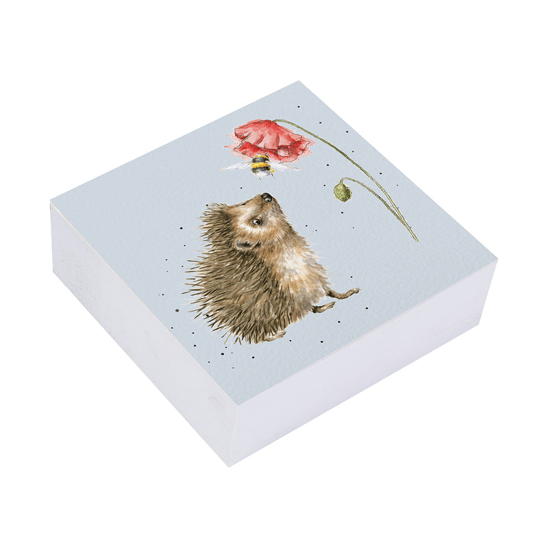 Hedgehog Sticky Notes Busy as a Bee
