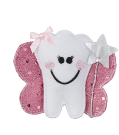 Tooth Fairy Pillow -Pink or Blue