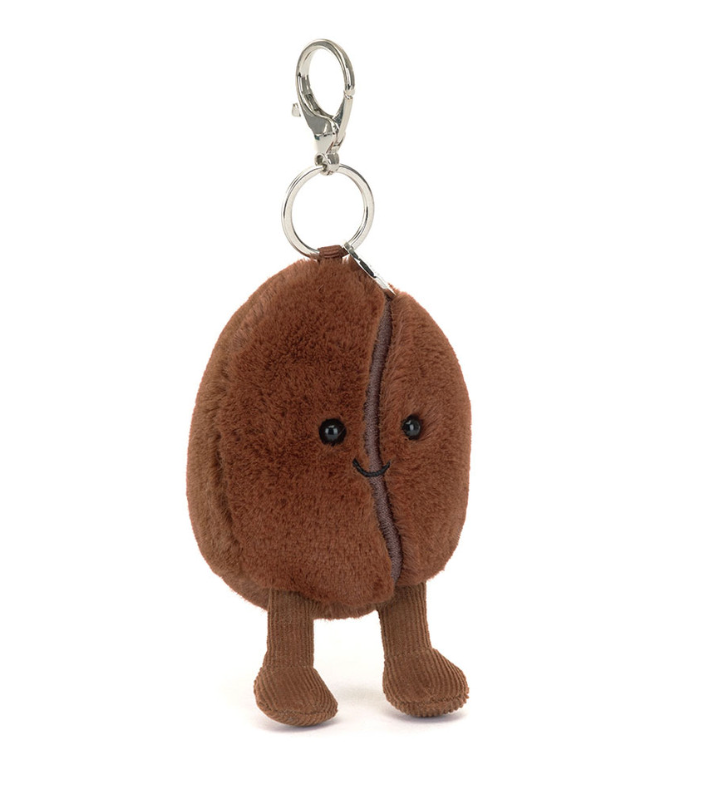 Amuseables Coffee Bean Bag Charm - Jellycat *MAX 1 PER CUSTOMER