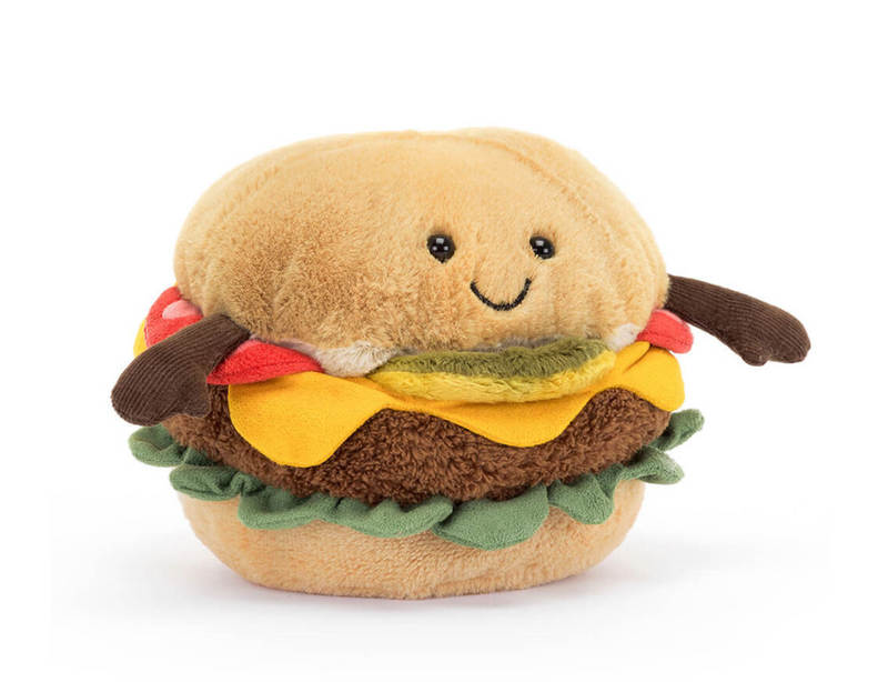 Amuseables Burger  - Jellycat *MAX 1 PER CUSTOMER