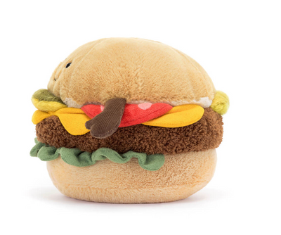 Amuseables Burger  - Jellycat *MAX 1 PER CUSTOMER