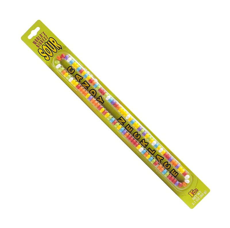 World’s Biggest Sour Candy Necklace