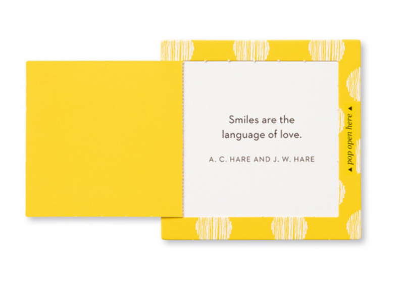 Smile ThoughtFulls: 30 Pop-Open Cards with Messages Inside