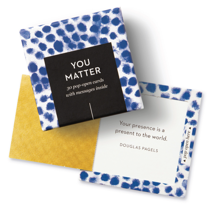 You Matter ThoughtFulls: 30 Pop-Open Cards with Messages Inside