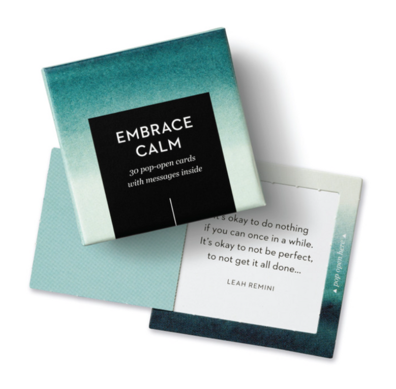 Embrace Calm ThoughtFulls: 30 Pop-Open Cards with Messages Inside