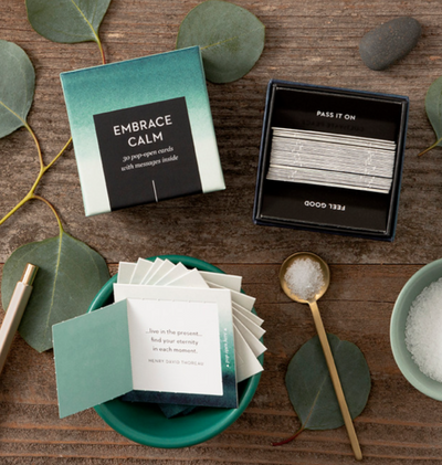 Embrace Calm ThoughtFulls: 30 Pop-Open Cards with Messages Inside