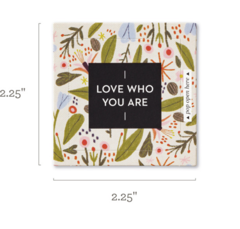 Love Who You Are ThoughtFulls: 30 Pop-Open Cards with Messages Inside