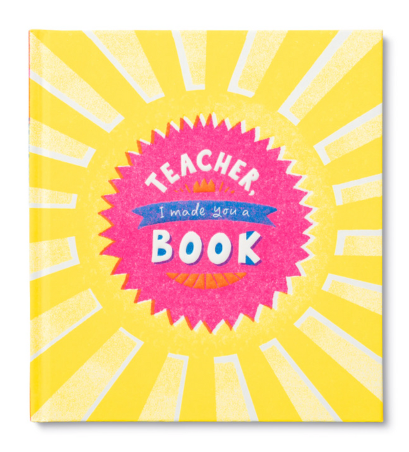 Teacher, I Made You a Book