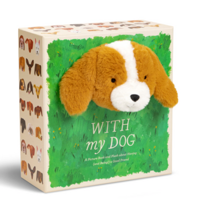 With My Dog - A Picture Book and Plush Gift Set