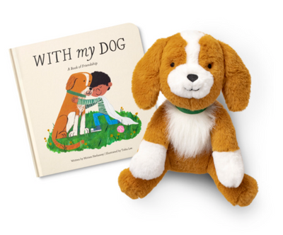 With My Dog - A Picture Book and Plush Gift Set