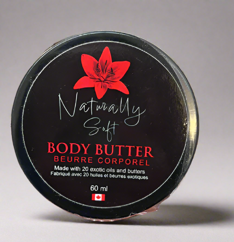 Naturally Soft Body Butter - Made in Canada 60ml