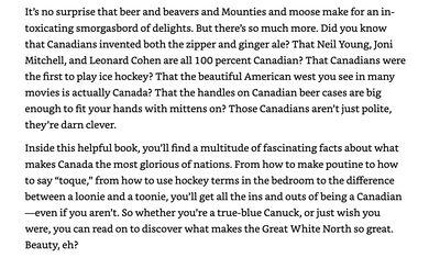 So, You Want to Be Canadian 🇨🇦