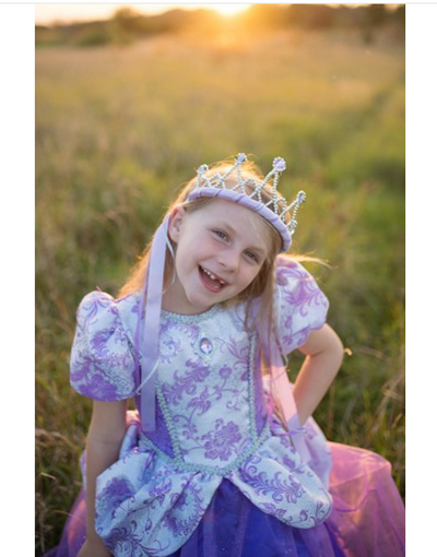 Ribbon Tiara - Lilac