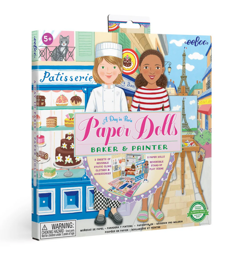Baker & Painter Paper Dolls