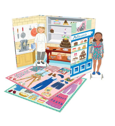 Baker & Painter Paper Dolls