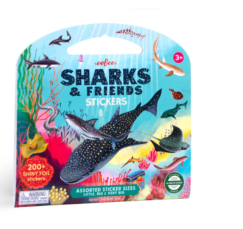 Sharks & Friends Shiny Stickers