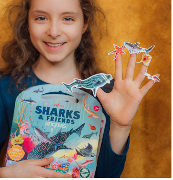 Sharks & Friends Shiny Stickers