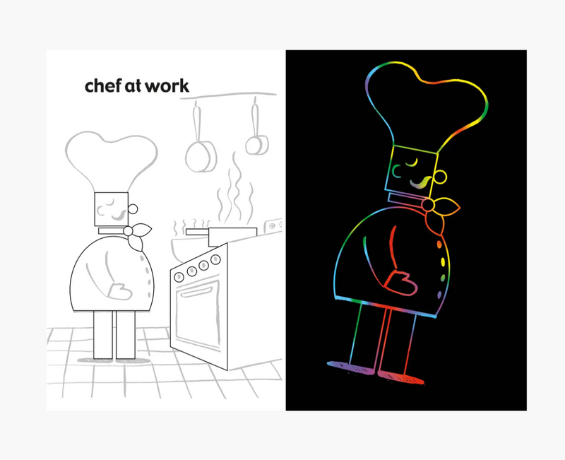 Scratch and Sketch Activity Book