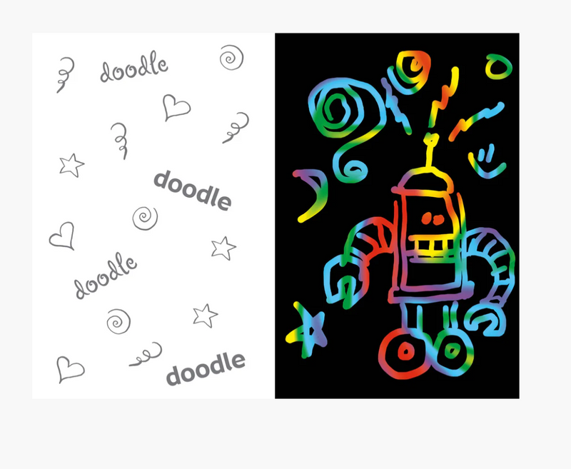 Scratch and Sketch Activity Book