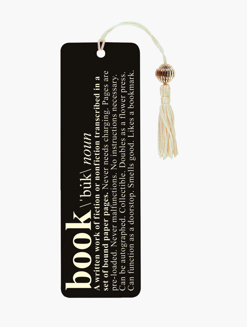 Book Beaded Bookmark